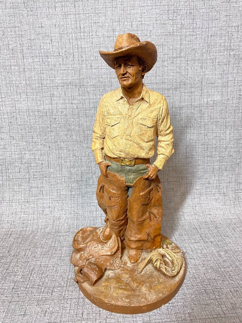 Vintage American Cowboy 1983 by Tom Clark Figurine #3 HARD TO FIND LOW Number
